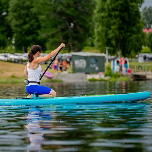 FitNord Aqua Apex 380 SUP-lautasetti (kantavuus 150 kg, lasikuitumela)