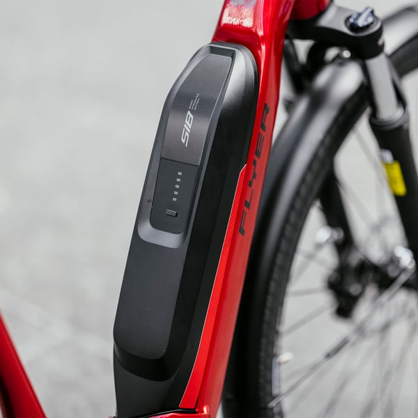 Flyer Upstreet5 7.10 Sähköpyörä, Valkoinen (Comfort)