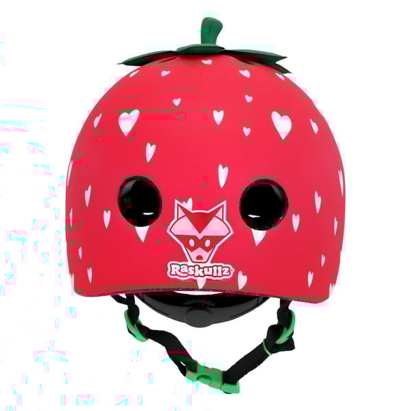 RASKULLZ Toddler Strawbaby FS punainen lasten pyöräilykypärä 48-52