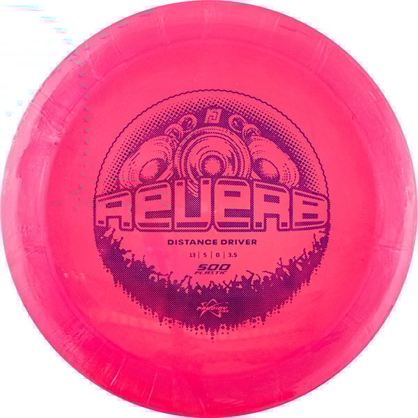 Prodigy X Kevin Jones - Reverb 400 pituusdraiveri Frisbeegolfkiekko, pinkki