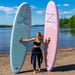 FitNord Aqua Lite SUP-lautasetti, vaaleanpunainen (kantavuus 110 kg) 2023-24 9