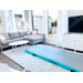 Fitnord Airtrack Ilmavolttirata sisätiloissa, 3 x 1 metriä, turkoosi