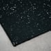 FitNord Kumilaatta 1m x 1m x 20mm, musta valkoisilla pilkuilla 2