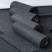 FitNord Kumimatto musta 8 mm (10m rulla) valkoisilla pilkuilla 5