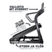 **OUTLET** FitNord Mountains 1000 Juoksumatto *VOITELUVAPAA* 2