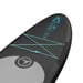 FitNord Aqua 330 SUP-lautasetti, musta (kantavuus 150 kg) G2 4