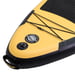 FitNord Aqua Leaf 340 SUP-lautasetti, Nordkapp (musta-keltainen), hiilikuitumelalla, G2 5