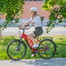 FitNord Ava 300 Sähköpyörä, punainen (720Wh tehoakku) 3