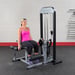 Jalan ojennus- ja koukistuslaite painopakalla  Body-Solid Pro Select 5
