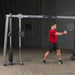Ristikkäistalja, 2x72,5 kg, Body-Solid Deluxe 4