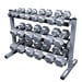 Käsipainoteline, Body-Solid, 3-tasoinen 2