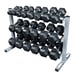 Käsipainoteline, Body-Solid, 3-tasoinen 3