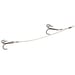 RAGE 49 strand double stinger 6kg / 10cm,5cm / size 6&8 x 2pcs 1