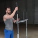 Levypainojalkaprässi maaten Powerline, Body-Solid 8