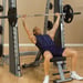 Smith-laite vastapainolla Body-Solid Pro Club Line 4