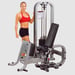 Reiden lähentäjä-/loitontajalaite painopakalla Body-Solid Pro Club Line 2