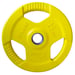 Levypaino 15 kg Tri Grip Olympic, keltainen