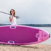 FitNord Aqua Leaf 340 SUP-lautasetti, pinkki (kantavuus 200 kg, lasikuitumela) 2023-24