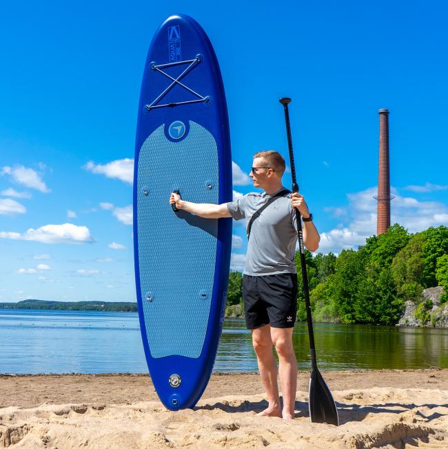 FitNord Aqua 300 SUP-lautasetti, sininen (kantavuus 120 kg)