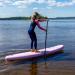 FitNord Aqua Lite SUP-lautasetti, vaaleanpunainen (kantavuus 110 kg)