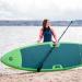 FitNord Aqua Leaf 340 SUP-lautasetti, vihreä (kantavuus 200 kg, lasikuitumela)