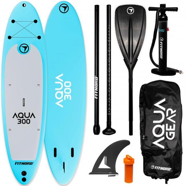 FitNord Aqua 300 SUP-lautasetti, turkoosi (2021)