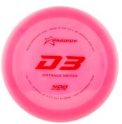 Prodigy D3 400 pituusdraiveri Frisbeegolfkiekko, pinkki