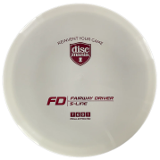 Discmania S-line FD Väylädraiveri Frisbeegolfkiekko, valkoinen