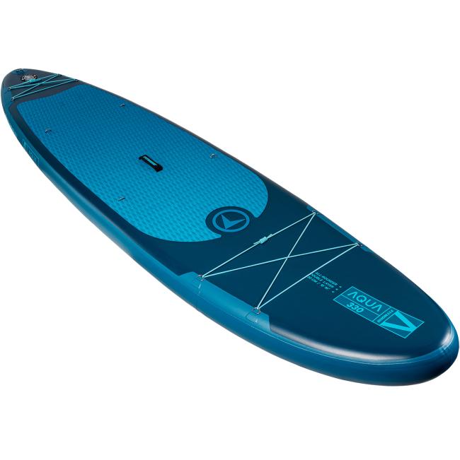 FitNord Aqua 330 SUP-lautasetti, petroli (kantavuus 150 kg, lasikuitumela)