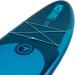 FitNord Aqua 330 SUP-lautasetti, petroli (kantavuus 150 kg, lasikuitumela)