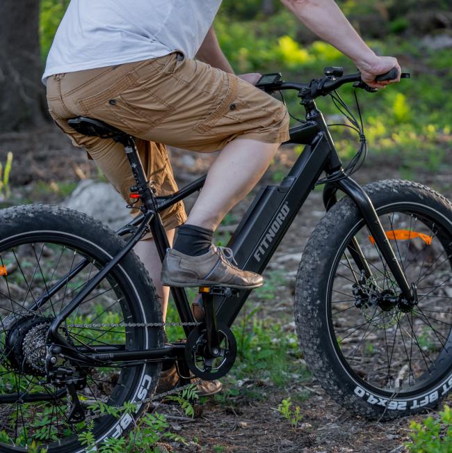 FitNord Rumble 300 Sähköfatbike, musta (720 Wh tehoakku)