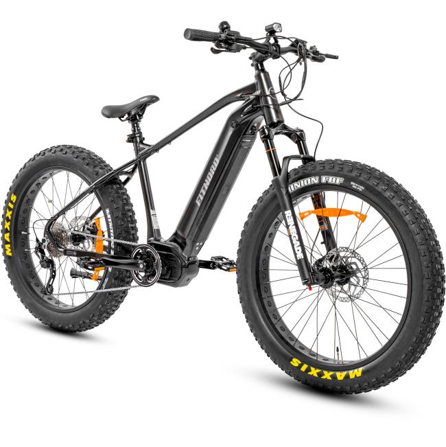 FitNord Rumble 1000 Sähköfatbike, musta (882 Wh tehoakku)