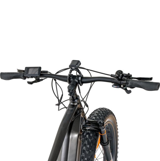 FitNord Rumble 1000 Sähköfatbike, musta (882 Wh tehoakku)