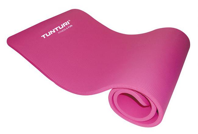 Jumppamatto / Fitnessmatto NBR, Tunturi, pinkki