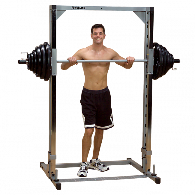 Smith-punnerrusteline, PowerLine Smith Machine, Body-Solid käytössä